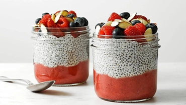 Mix Berry Chia Seed Pudding
