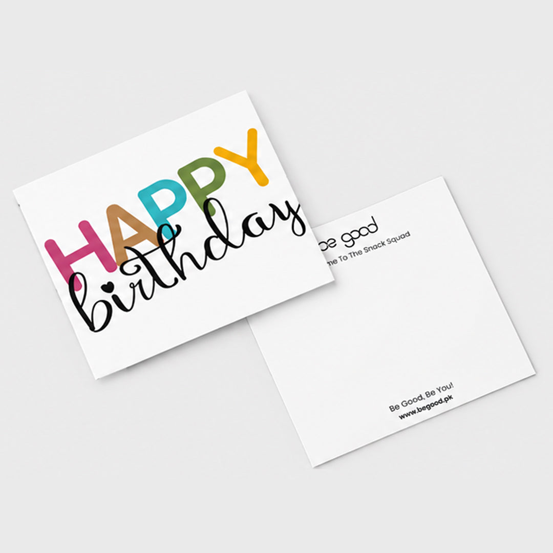 Happy Birthday Card