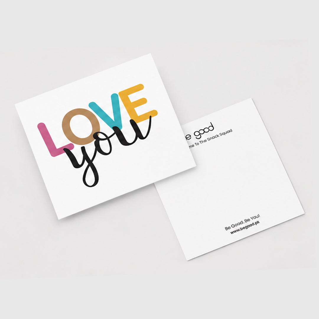 I Love You Card