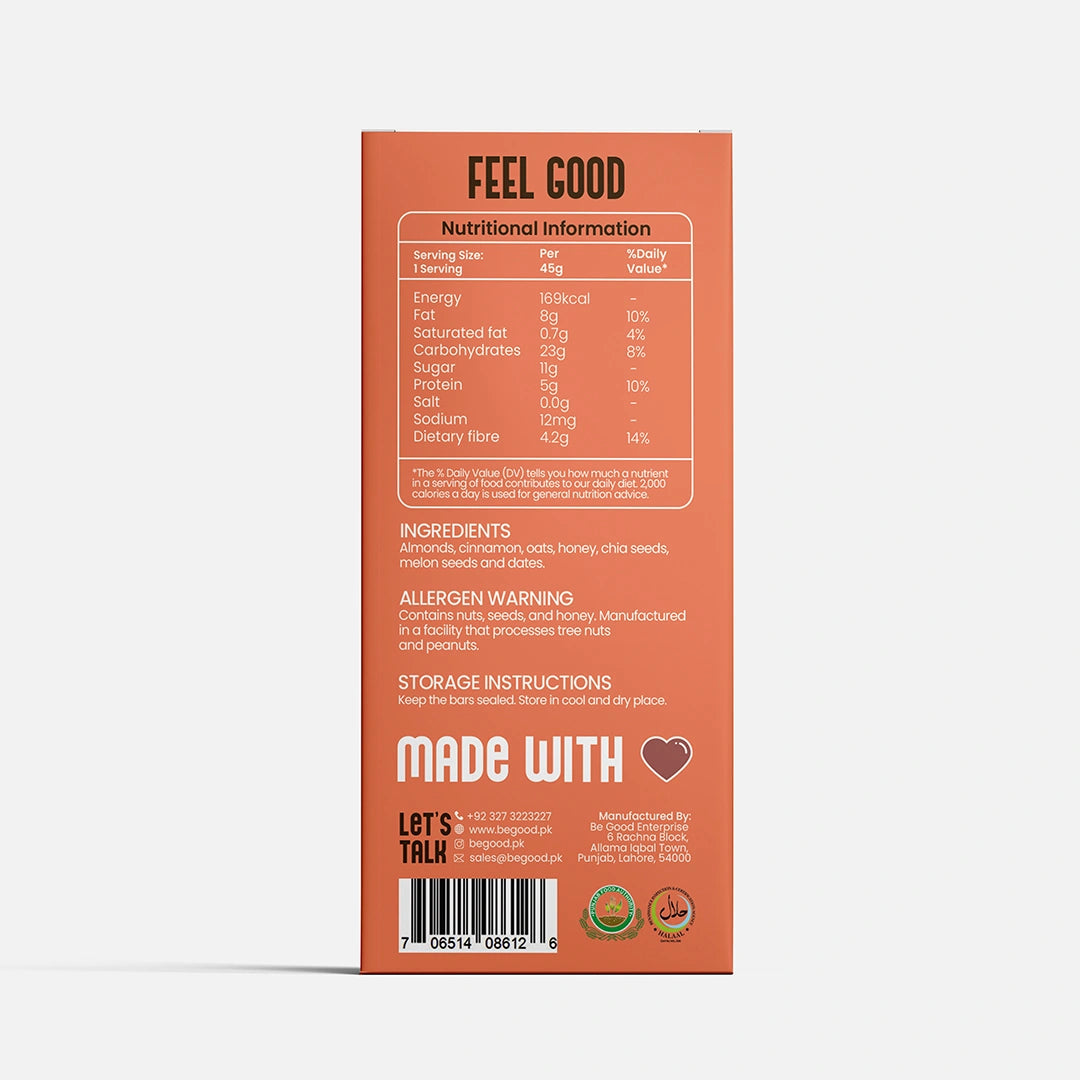 Cinnamon Almond - 6 Bars