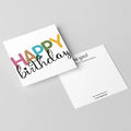 Happy Birthday Card