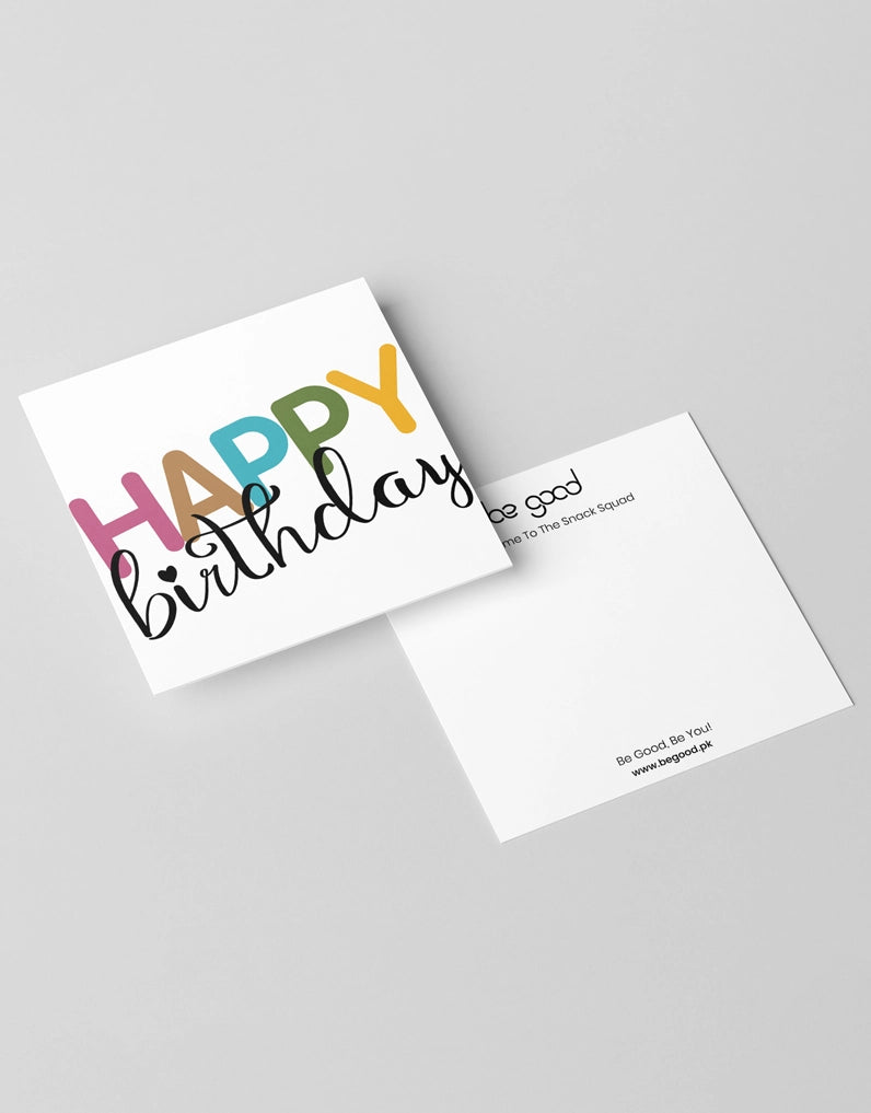 Happy Birthday Card
