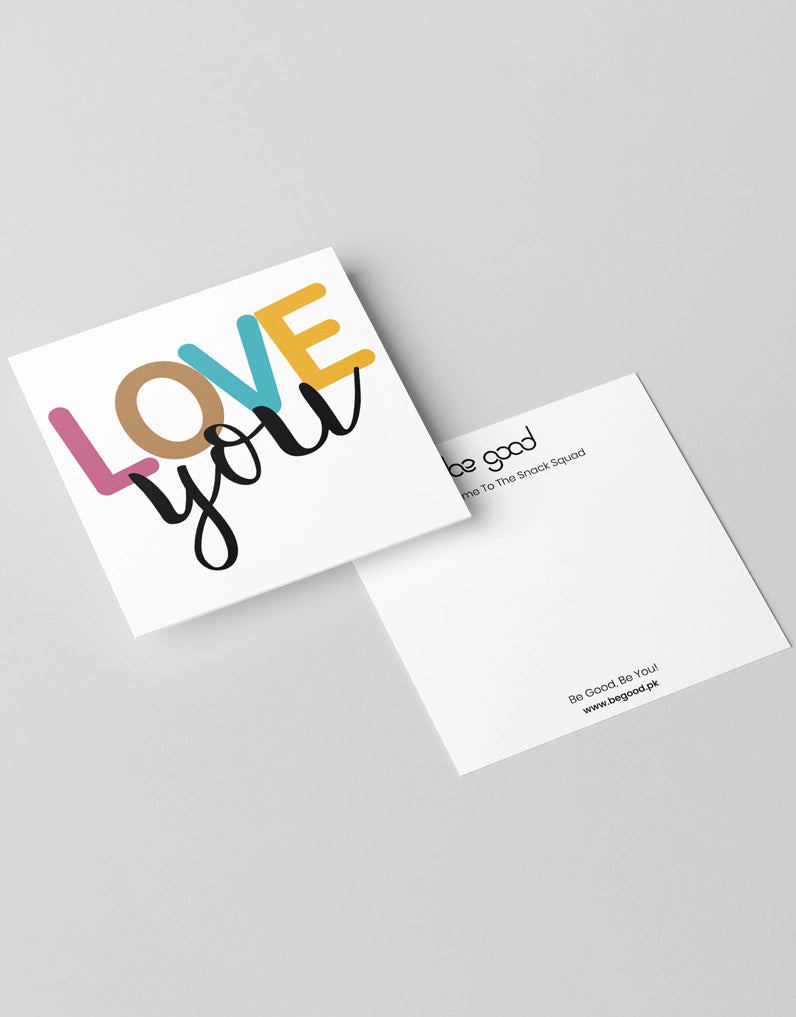 I Love You Card