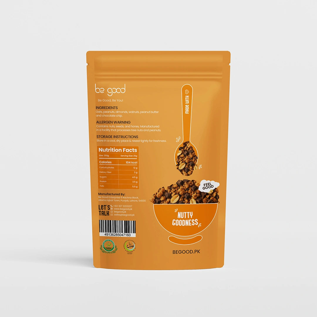 Peanut Butter Choco Chip Granola