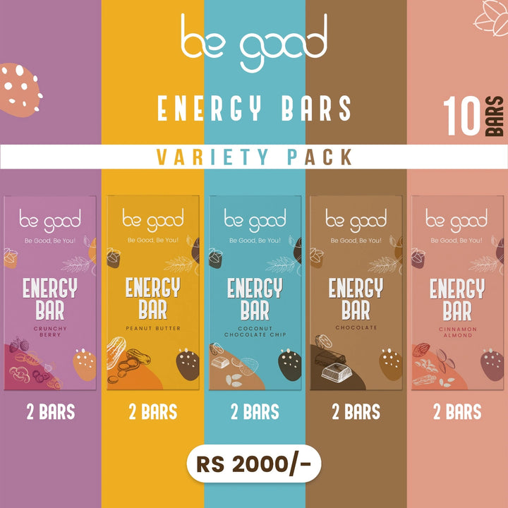 Variety Box 10 Bars All Flavours Be Good