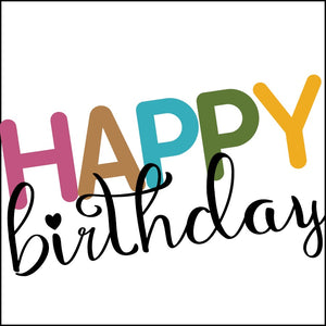 Happy Birthday Card