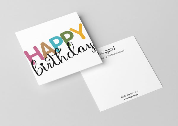 Happy Birthday Card